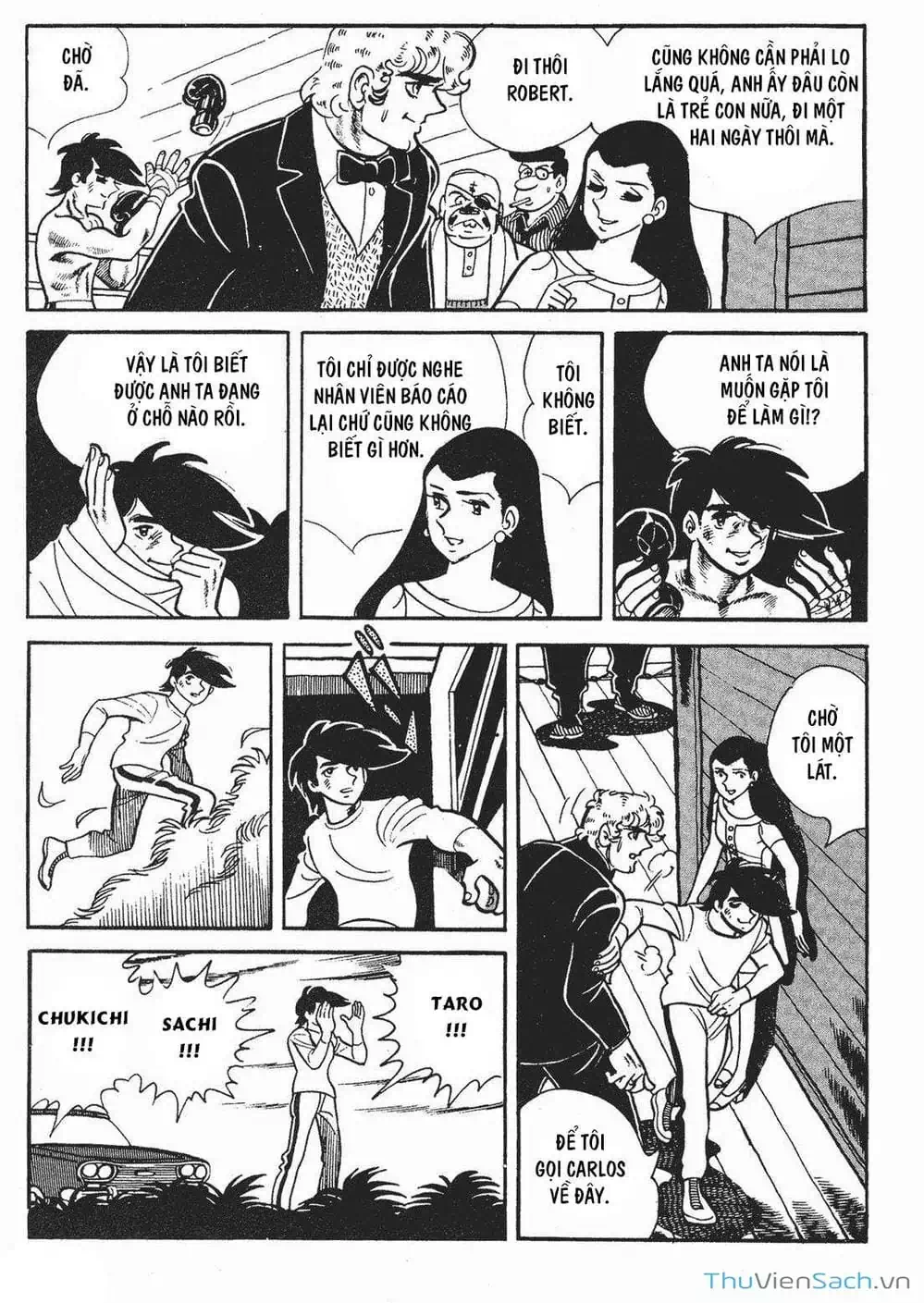 Truyện Tranh Thiết Quyền Lãng Tử - Ashita No Joe trang 5