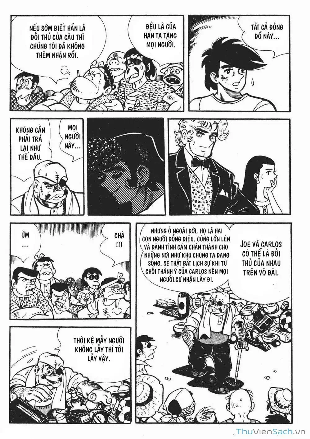 Truyện Tranh Thiết Quyền Lãng Tử - Ashita No Joe trang 5