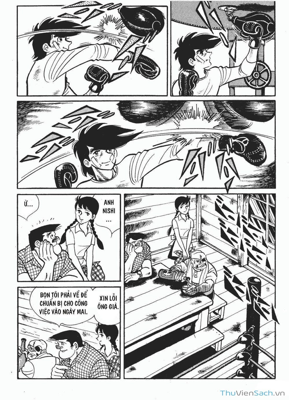 Truyện Tranh Thiết Quyền Lãng Tử - Ashita No Joe trang 5