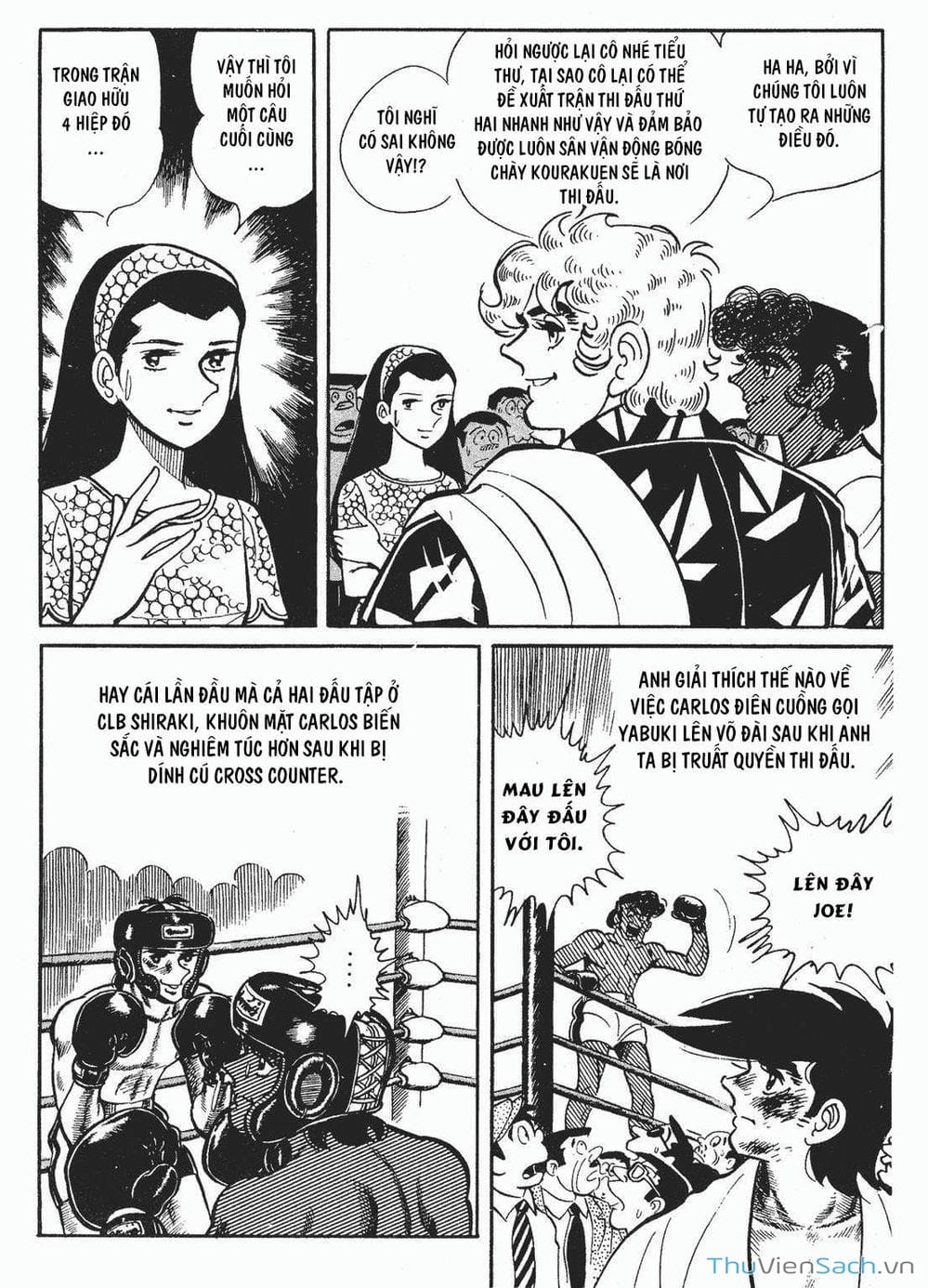 Truyện Tranh Thiết Quyền Lãng Tử - Ashita No Joe trang 5