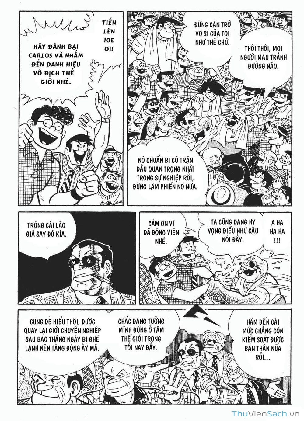 Truyện Tranh Thiết Quyền Lãng Tử - Ashita No Joe trang 5