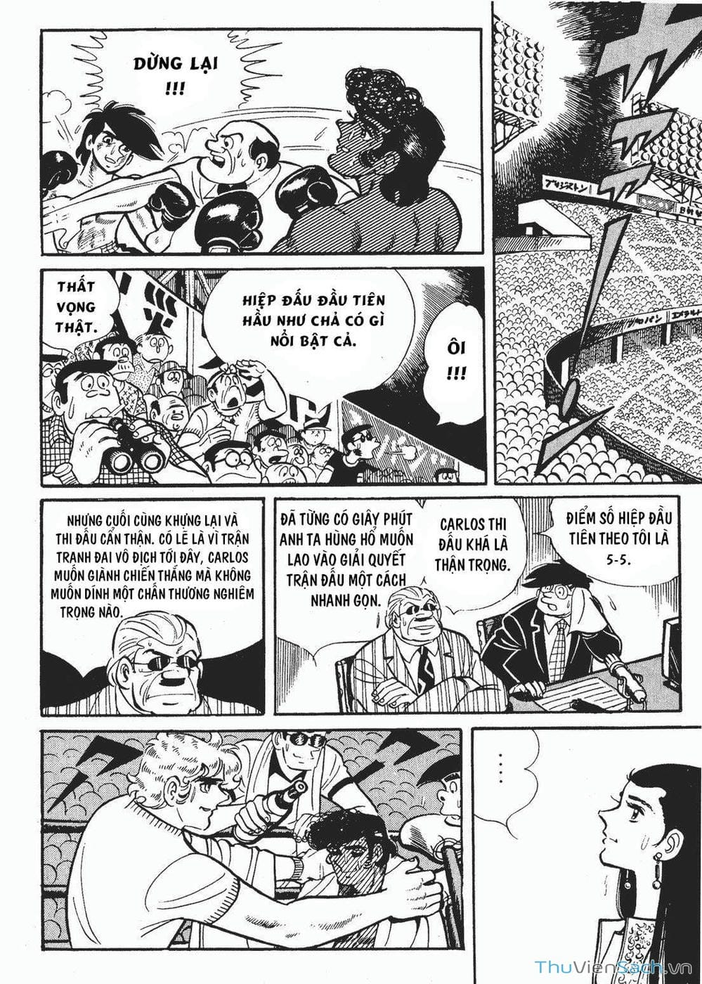 Truyện Tranh Thiết Quyền Lãng Tử - Ashita No Joe trang 5