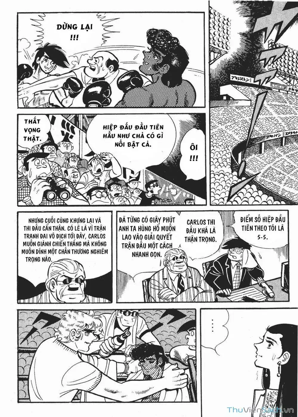 Truyện Tranh Thiết Quyền Lãng Tử - Ashita No Joe trang 5