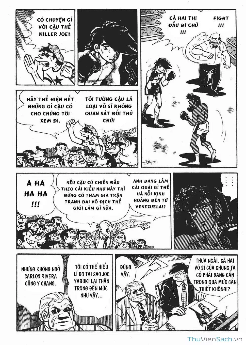 Truyện Tranh Thiết Quyền Lãng Tử - Ashita No Joe trang 5