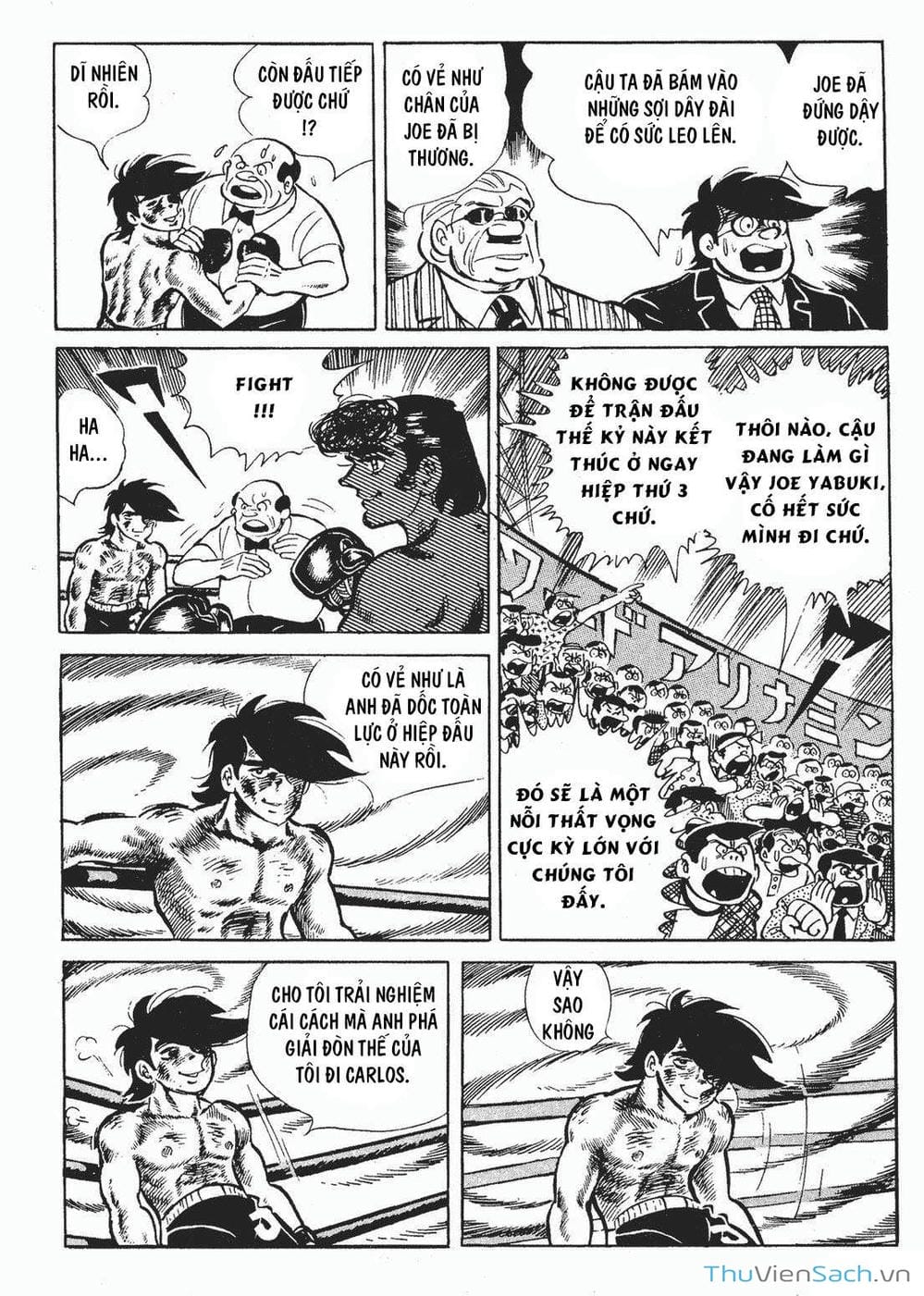 Truyện Tranh Thiết Quyền Lãng Tử - Ashita No Joe trang 5