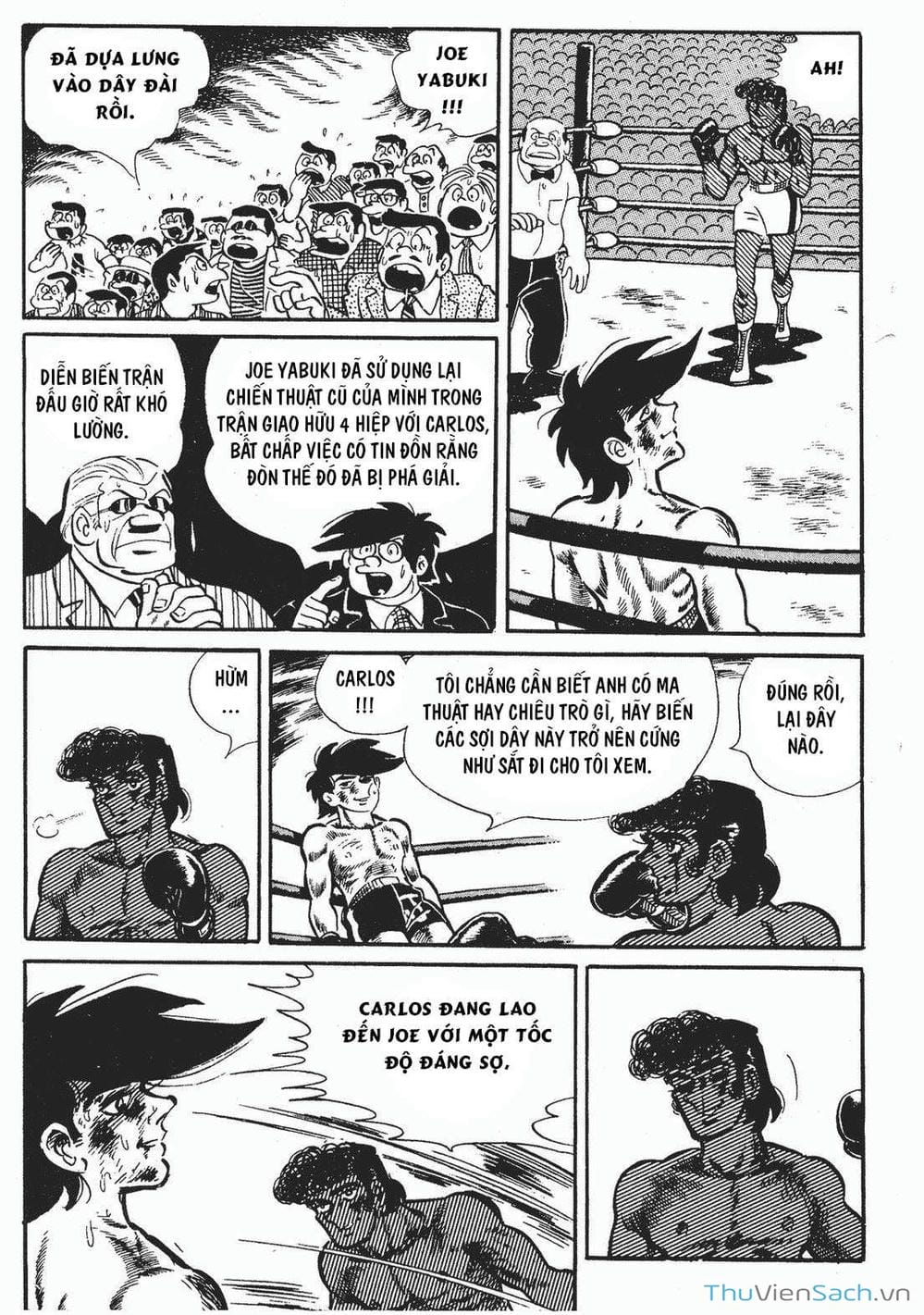 Truyện Tranh Thiết Quyền Lãng Tử - Ashita No Joe trang 5