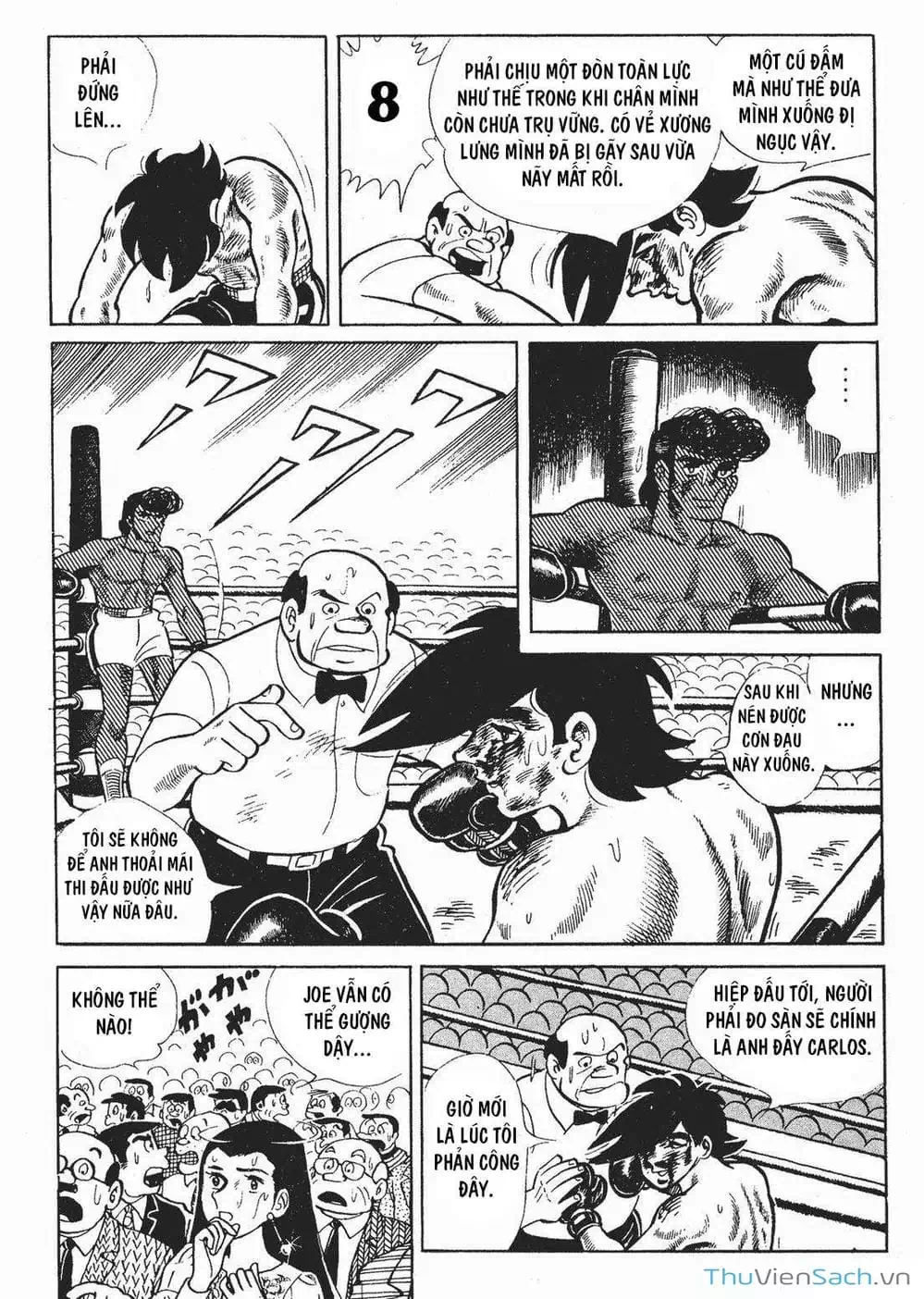 Truyện Tranh Thiết Quyền Lãng Tử - Ashita No Joe trang 5