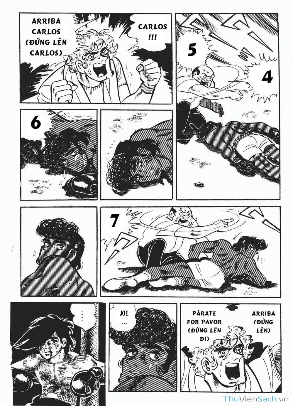 Truyện Tranh Thiết Quyền Lãng Tử - Ashita No Joe trang 5