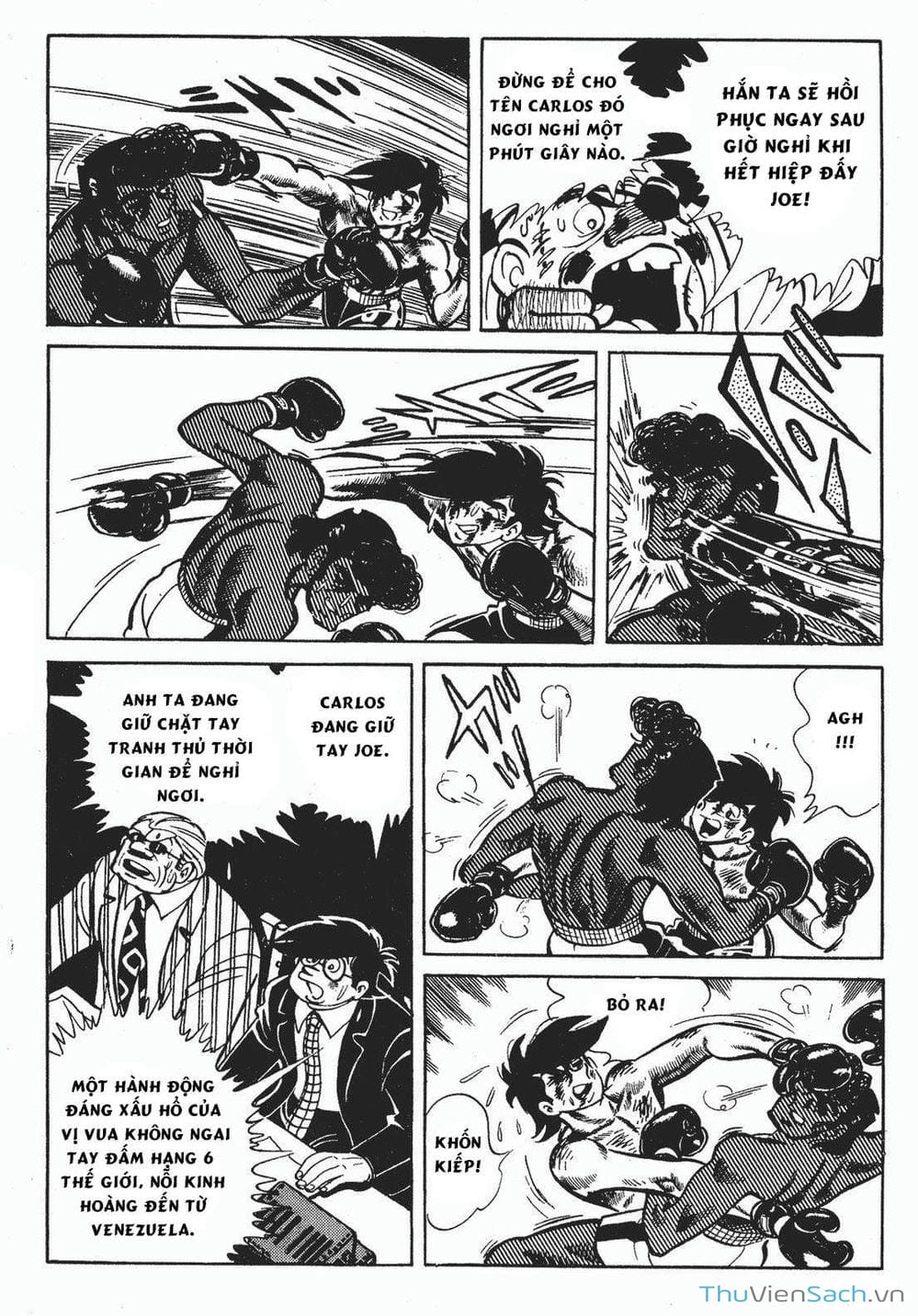 Truyện Tranh Thiết Quyền Lãng Tử - Ashita No Joe trang 5