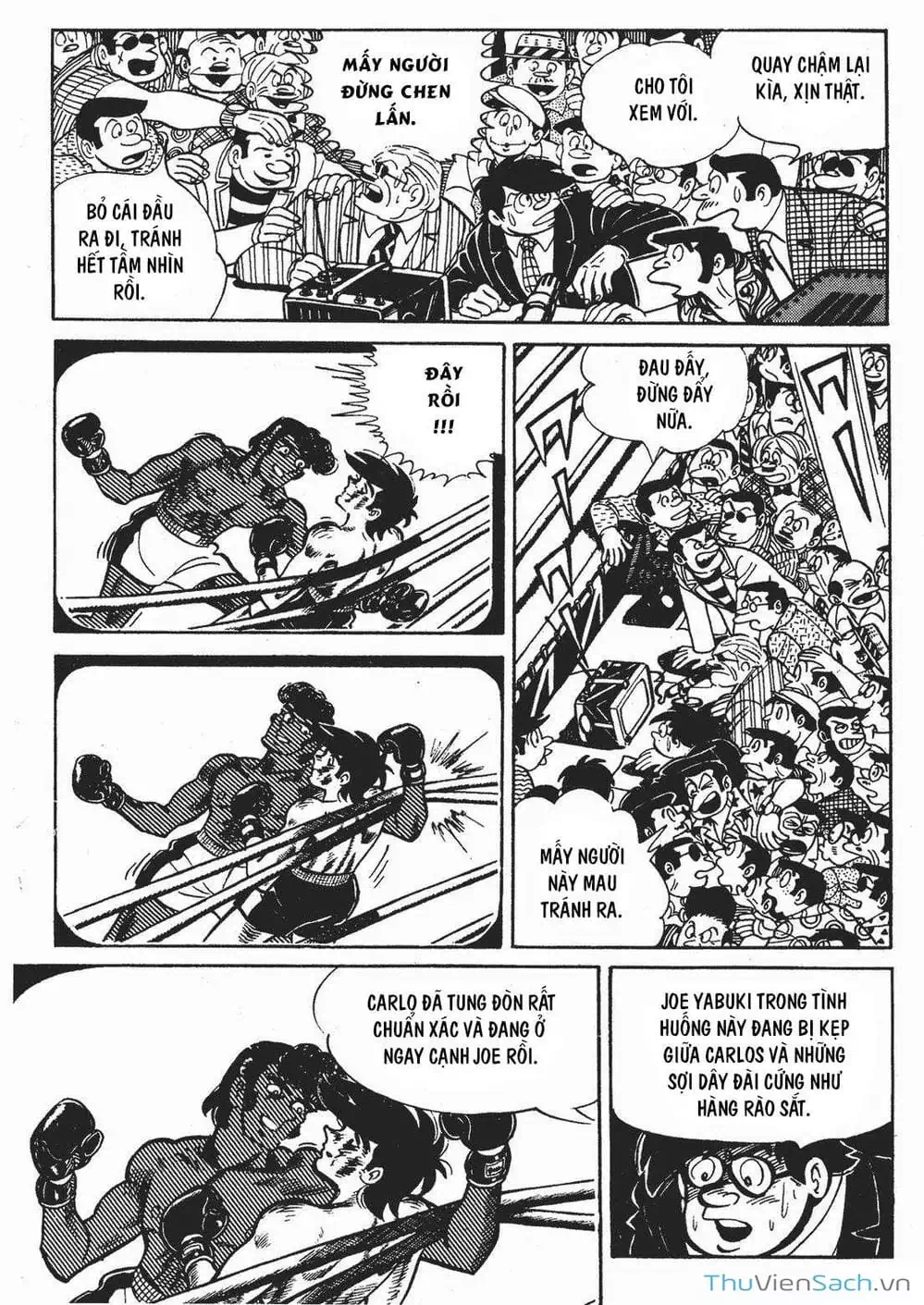 Truyện Tranh Thiết Quyền Lãng Tử - Ashita No Joe trang 5