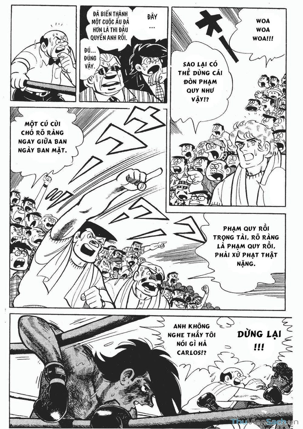 Truyện Tranh Thiết Quyền Lãng Tử - Ashita No Joe trang 5