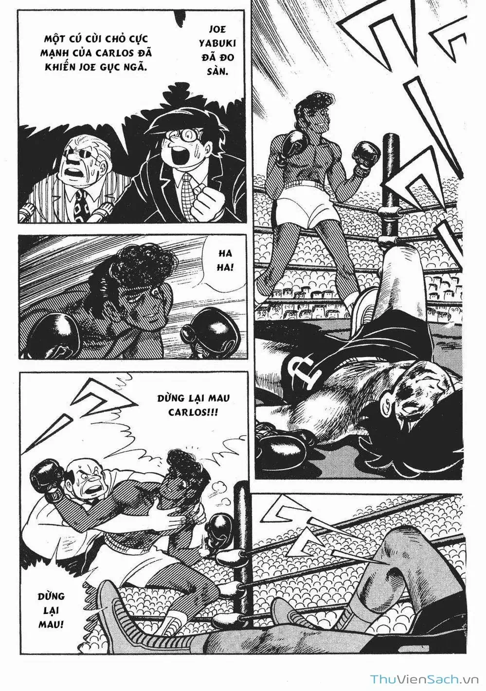 Truyện Tranh Thiết Quyền Lãng Tử - Ashita No Joe trang 5