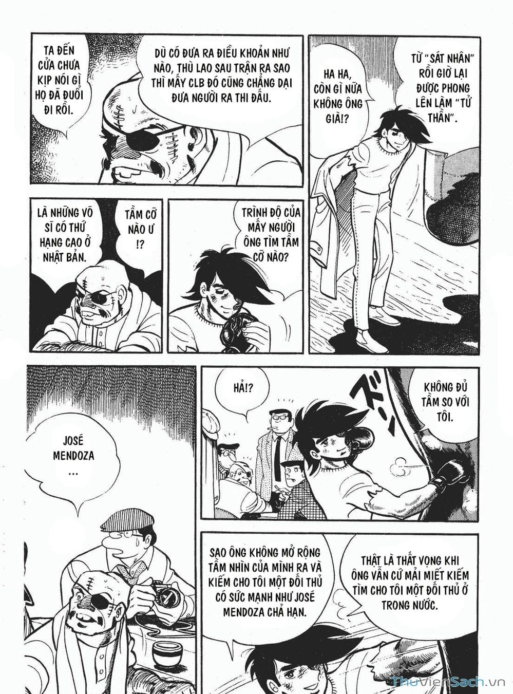 Truyện Tranh Thiết Quyền Lãng Tử - Ashita No Joe trang 5