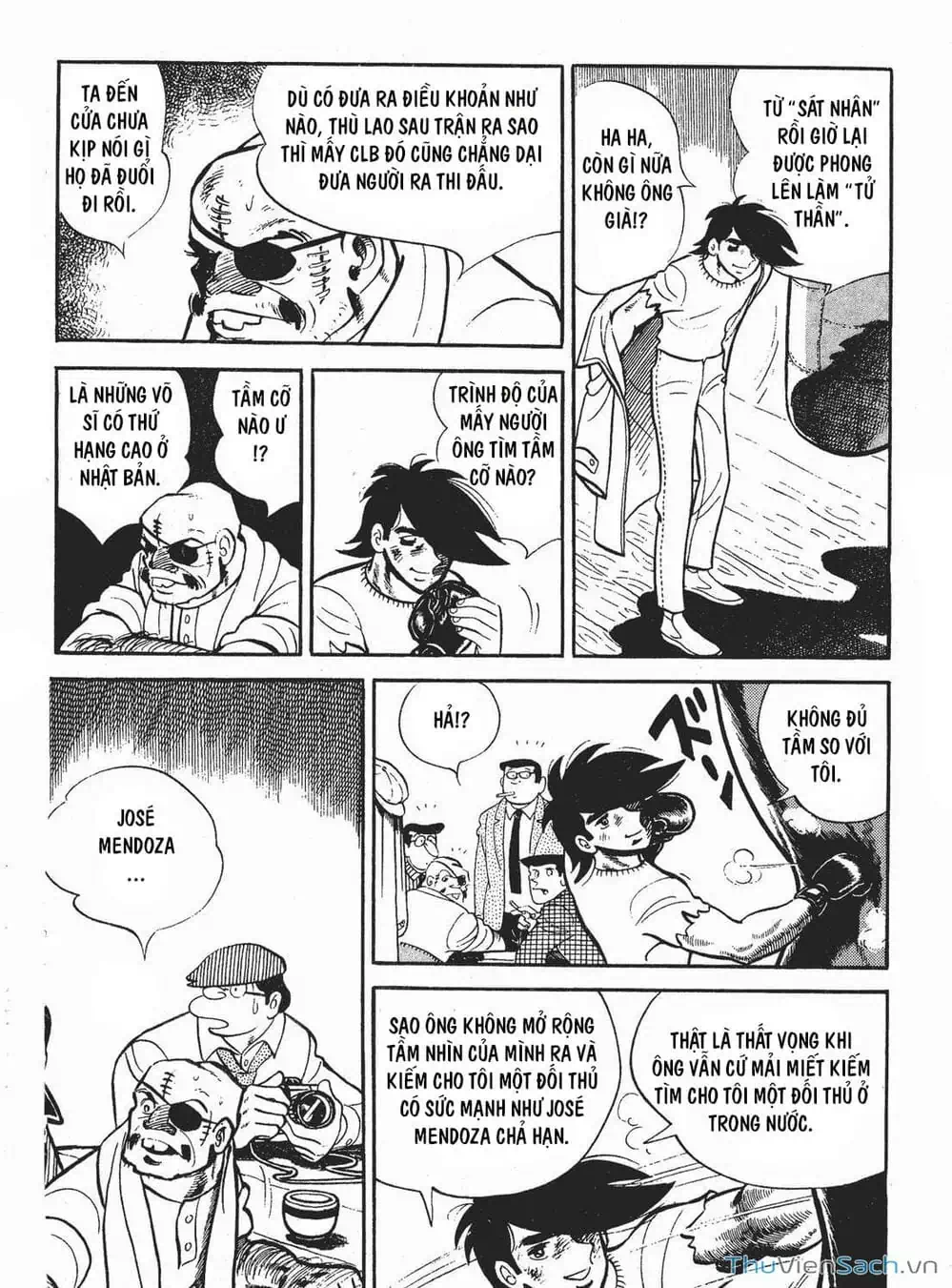 Truyện Tranh Thiết Quyền Lãng Tử - Ashita No Joe trang 5