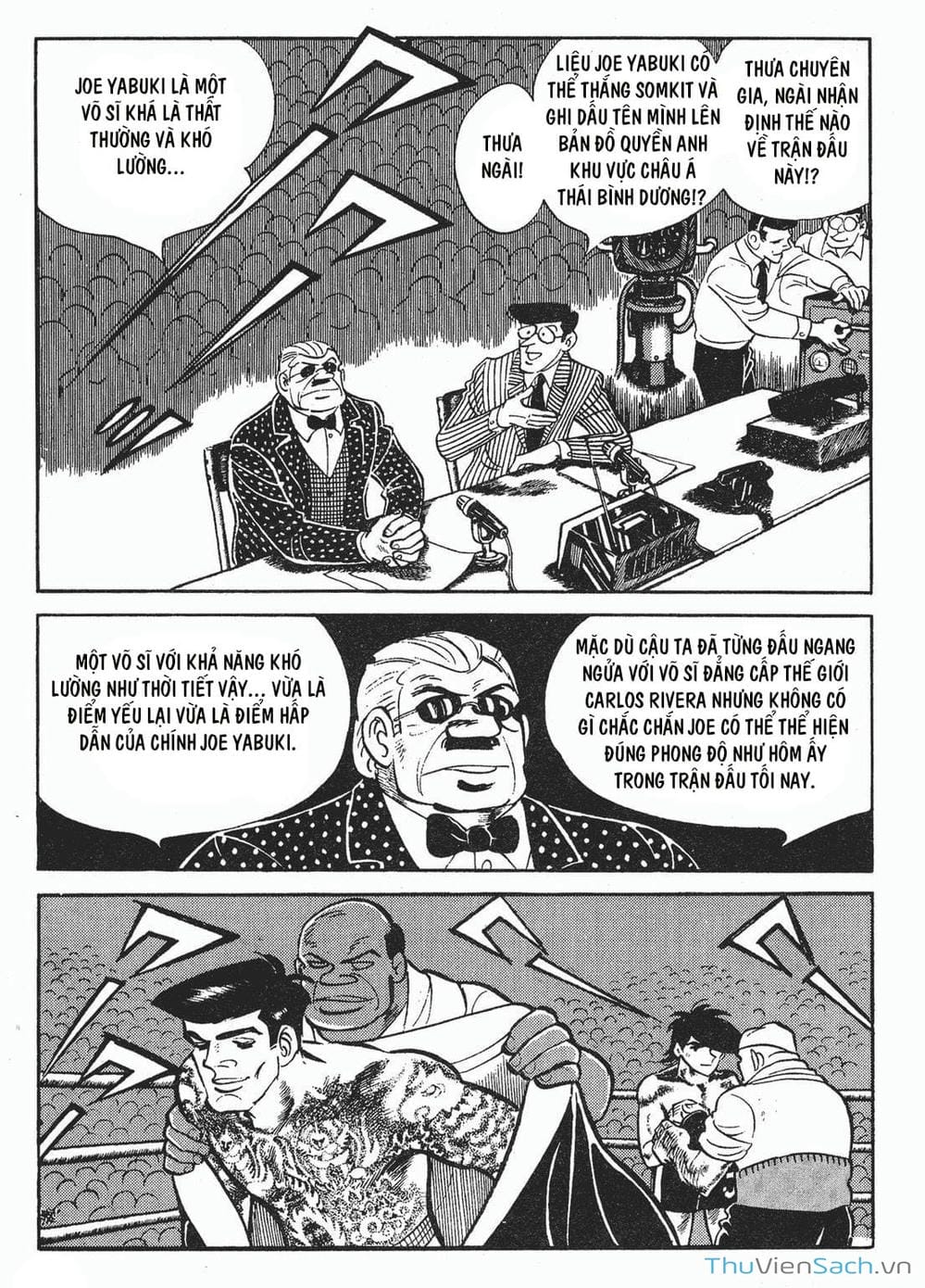 Truyện Tranh Thiết Quyền Lãng Tử - Ashita No Joe trang 5