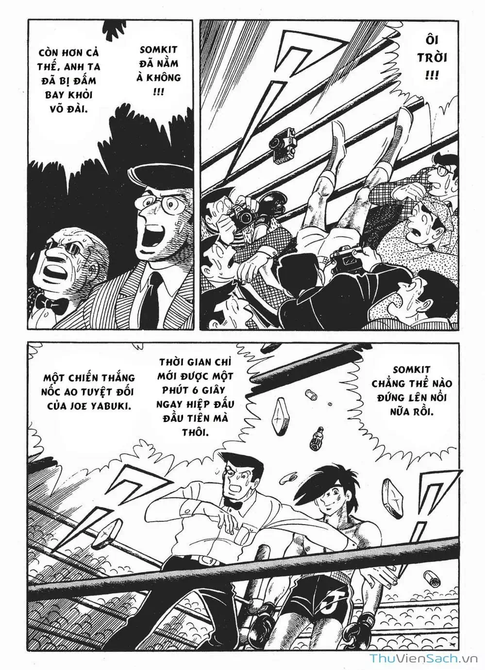 Truyện Tranh Thiết Quyền Lãng Tử - Ashita No Joe trang 5