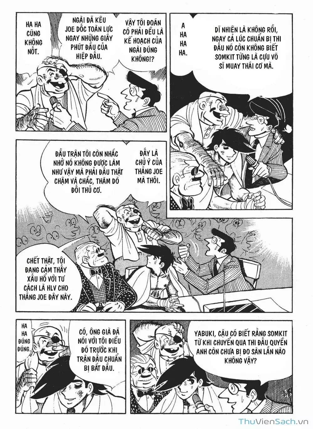 Truyện Tranh Thiết Quyền Lãng Tử - Ashita No Joe trang 5