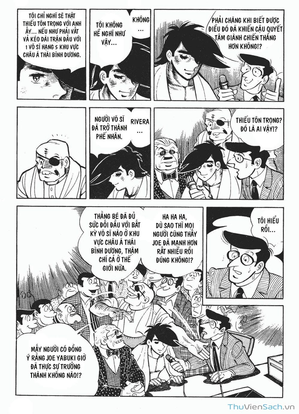 Truyện Tranh Thiết Quyền Lãng Tử - Ashita No Joe trang 5