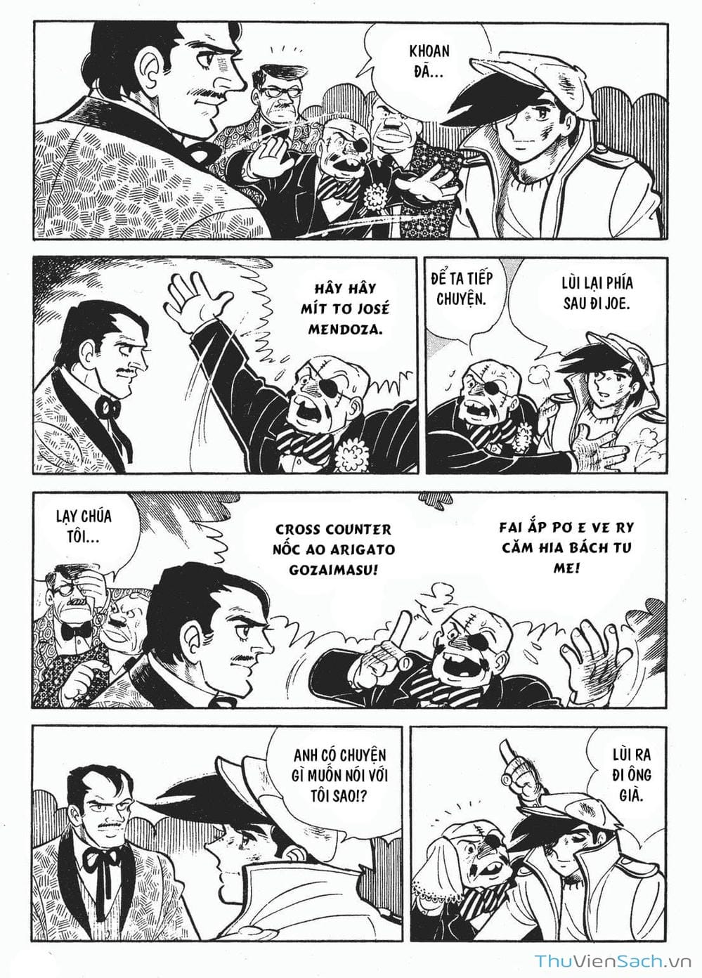 Truyện Tranh Thiết Quyền Lãng Tử - Ashita No Joe trang 5