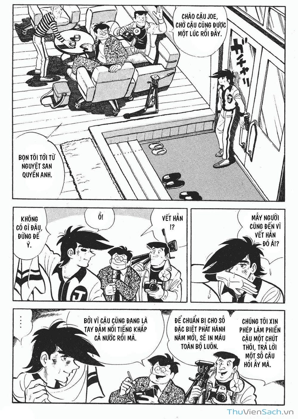Truyện Tranh Thiết Quyền Lãng Tử - Ashita No Joe trang 5