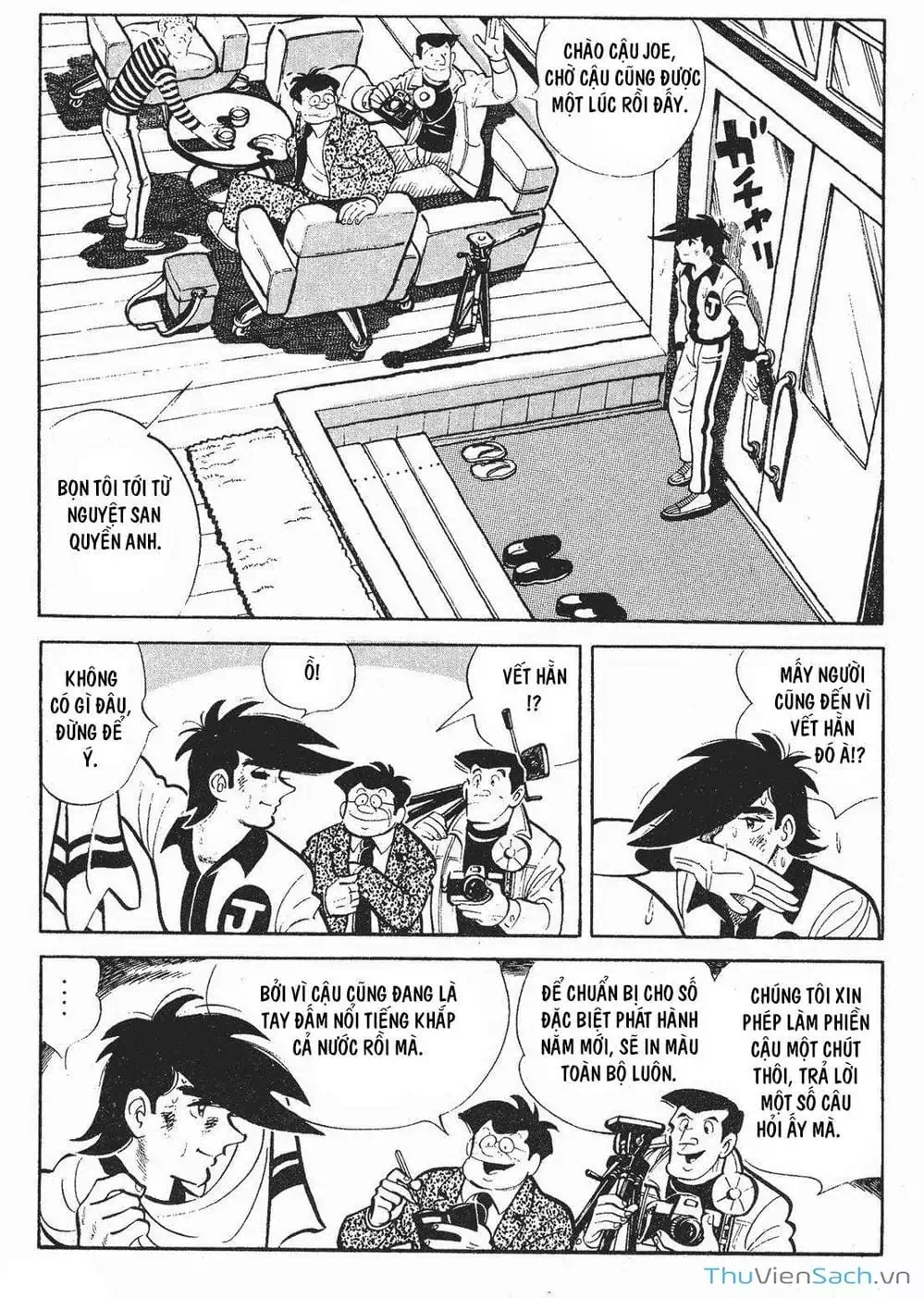 Truyện Tranh Thiết Quyền Lãng Tử - Ashita No Joe trang 5