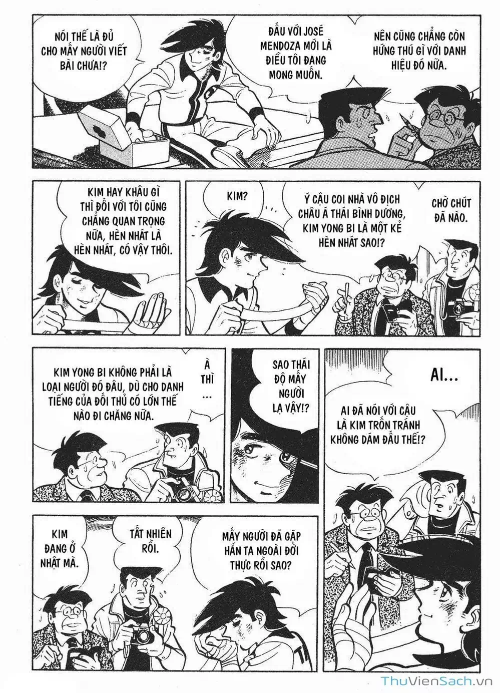 Truyện Tranh Thiết Quyền Lãng Tử - Ashita No Joe trang 5