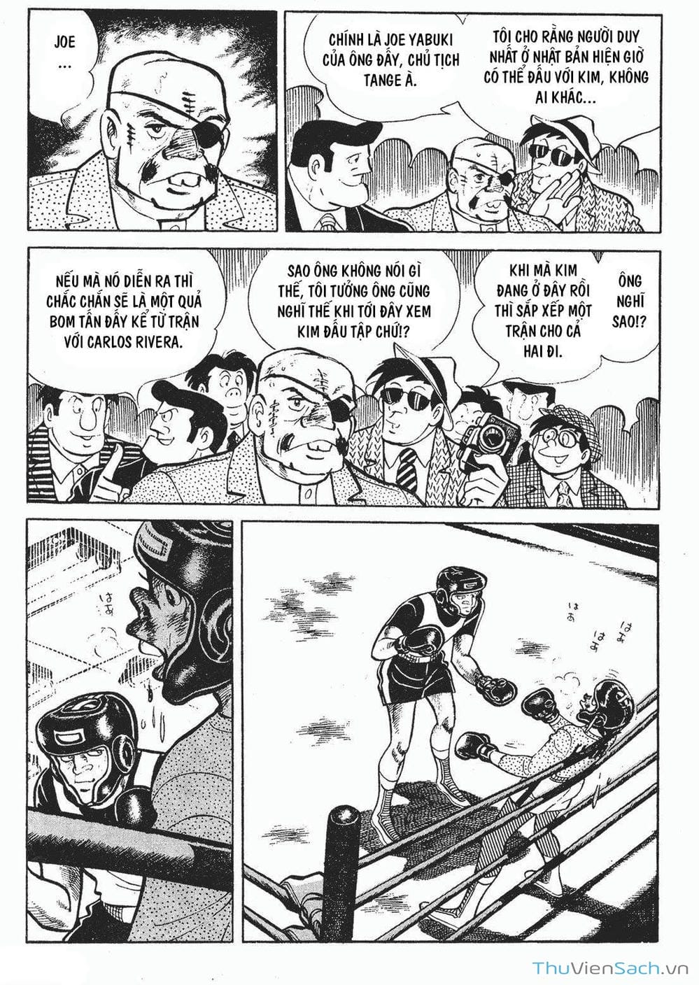 Truyện Tranh Thiết Quyền Lãng Tử - Ashita No Joe trang 5