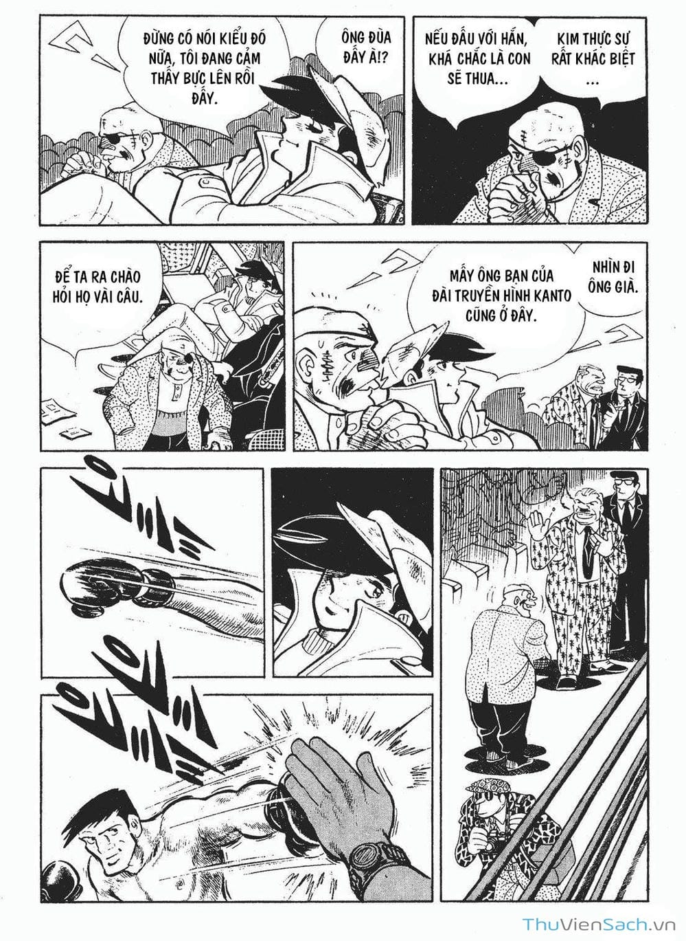 Truyện Tranh Thiết Quyền Lãng Tử - Ashita No Joe trang 5