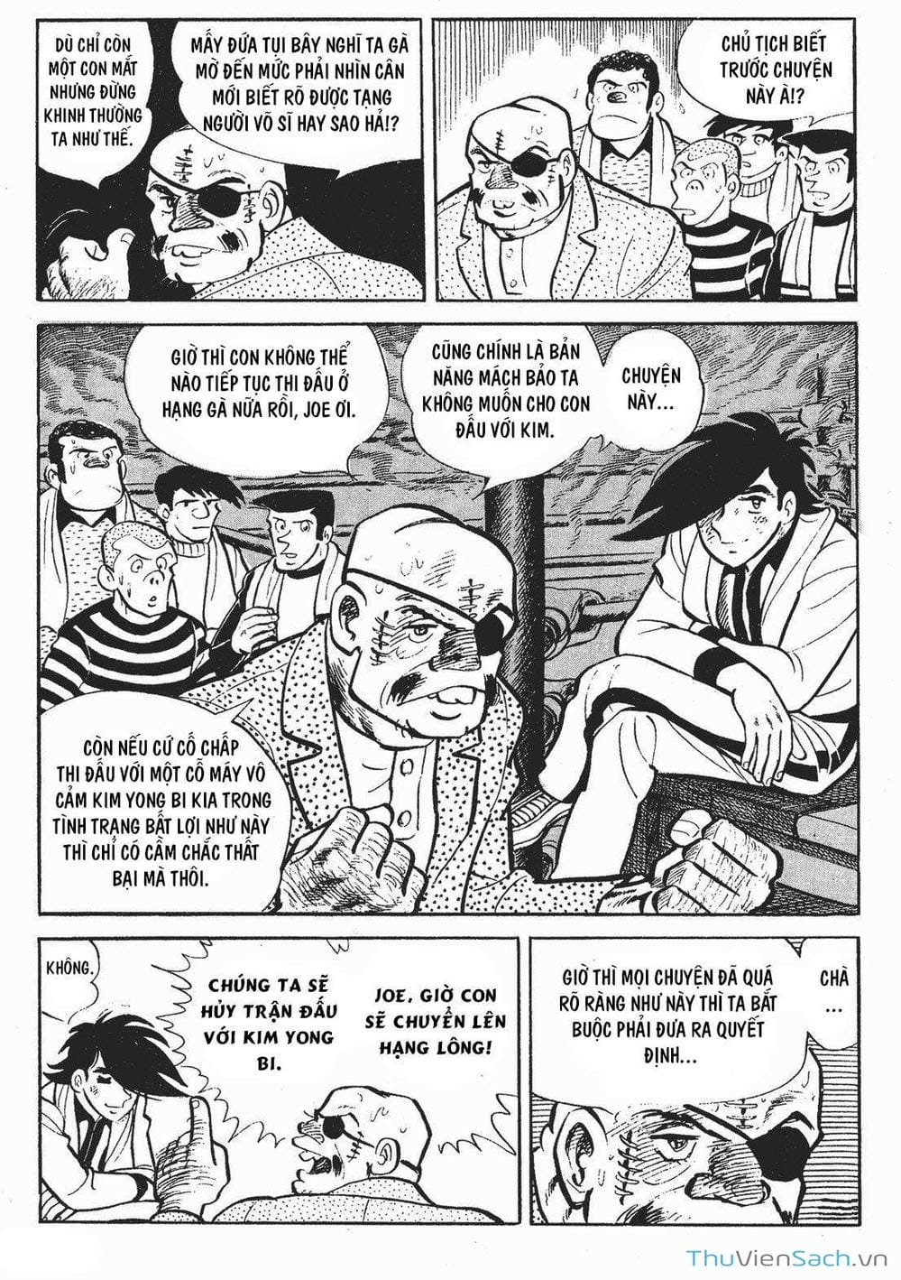 Truyện Tranh Thiết Quyền Lãng Tử - Ashita No Joe trang 5