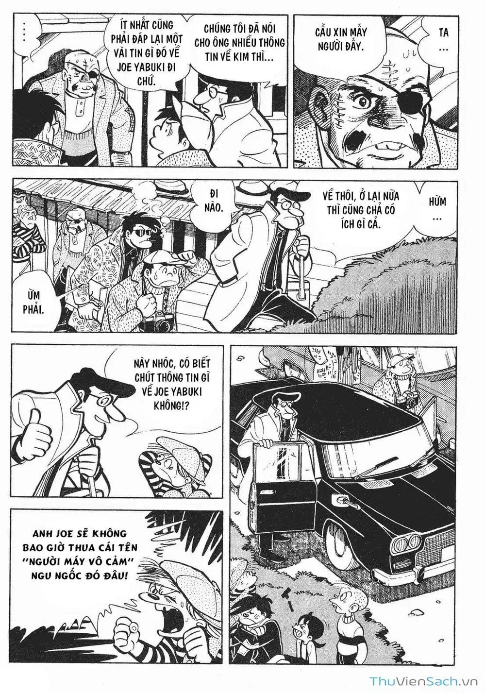 Truyện Tranh Thiết Quyền Lãng Tử - Ashita No Joe trang 5