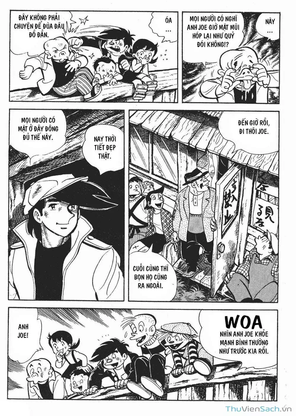 Truyện Tranh Thiết Quyền Lãng Tử - Ashita No Joe trang 5