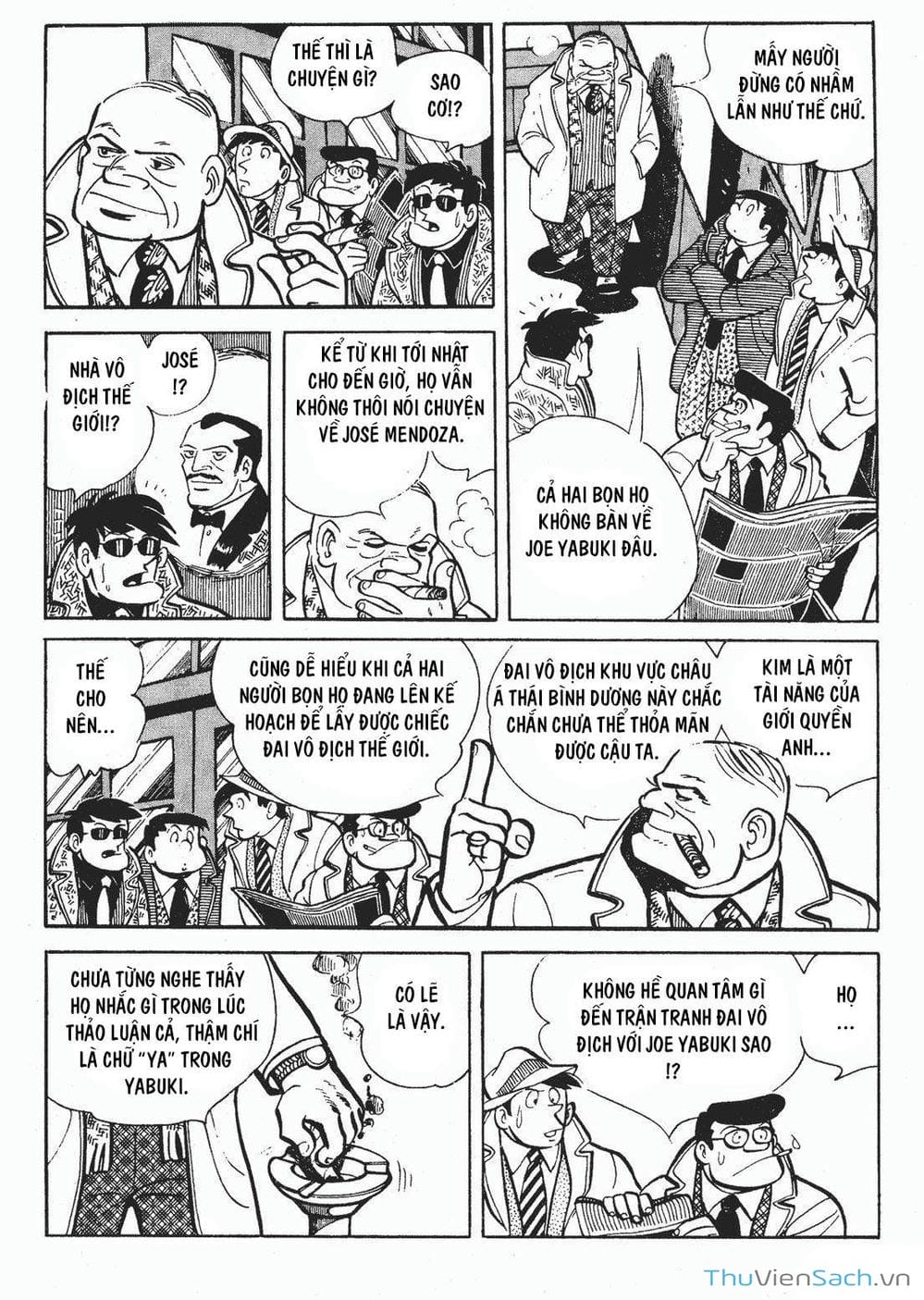 Truyện Tranh Thiết Quyền Lãng Tử - Ashita No Joe trang 5