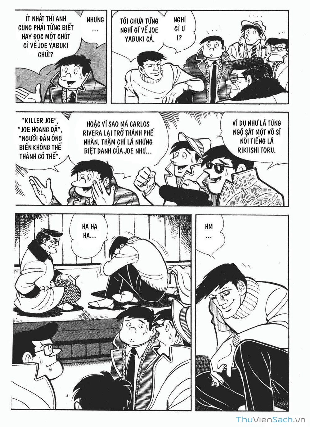 Truyện Tranh Thiết Quyền Lãng Tử - Ashita No Joe trang 5