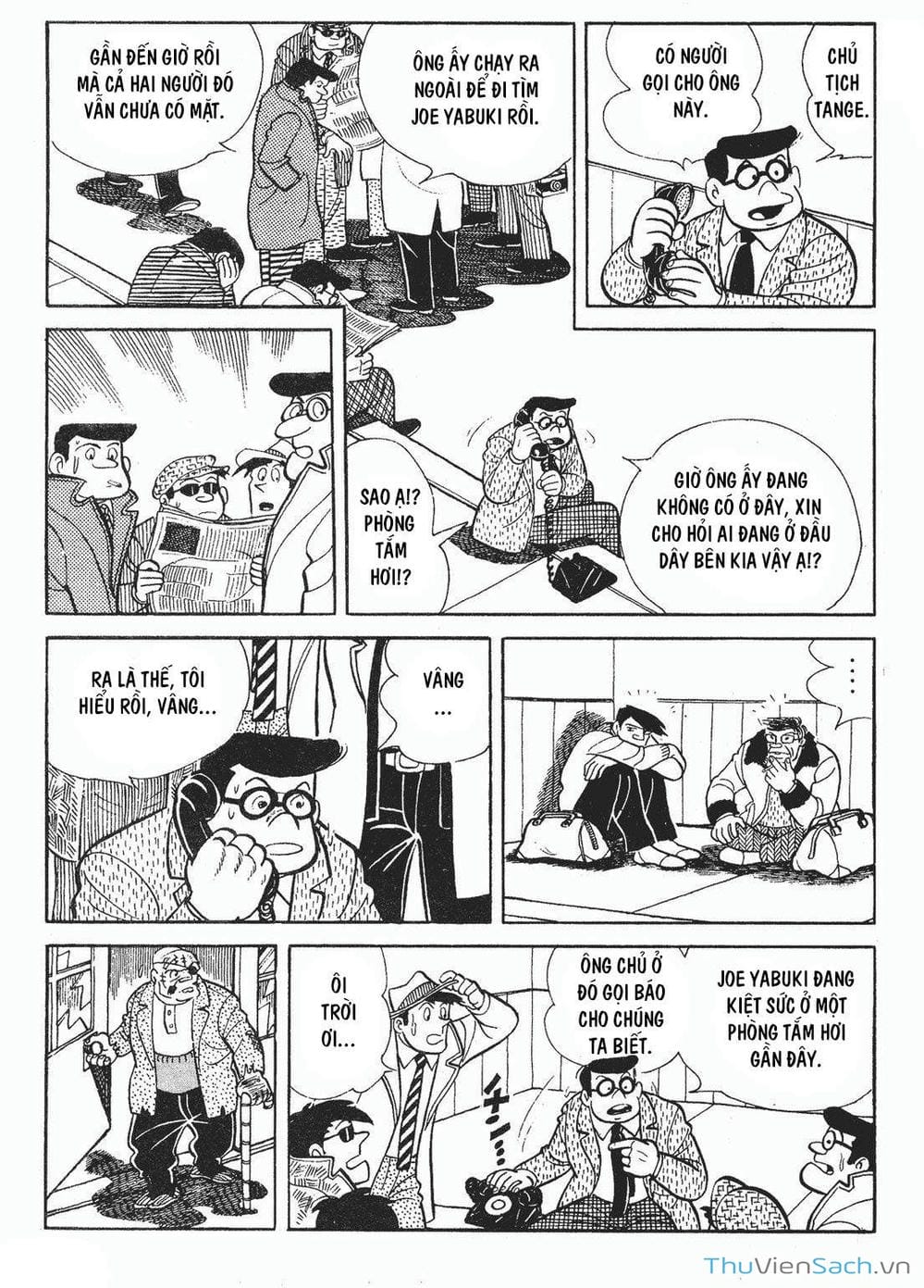 Truyện Tranh Thiết Quyền Lãng Tử - Ashita No Joe trang 5