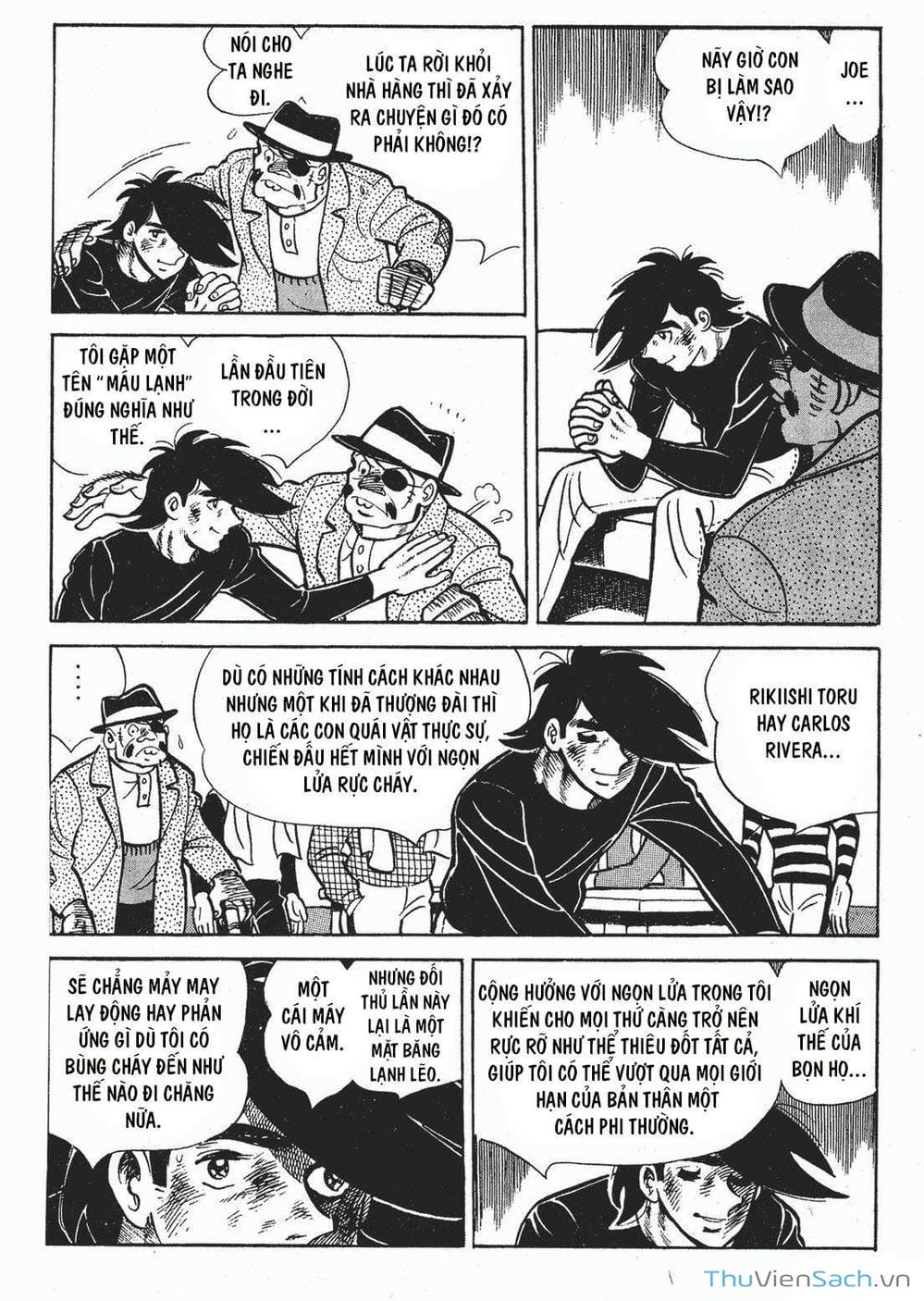 Truyện Tranh Thiết Quyền Lãng Tử - Ashita No Joe trang 5