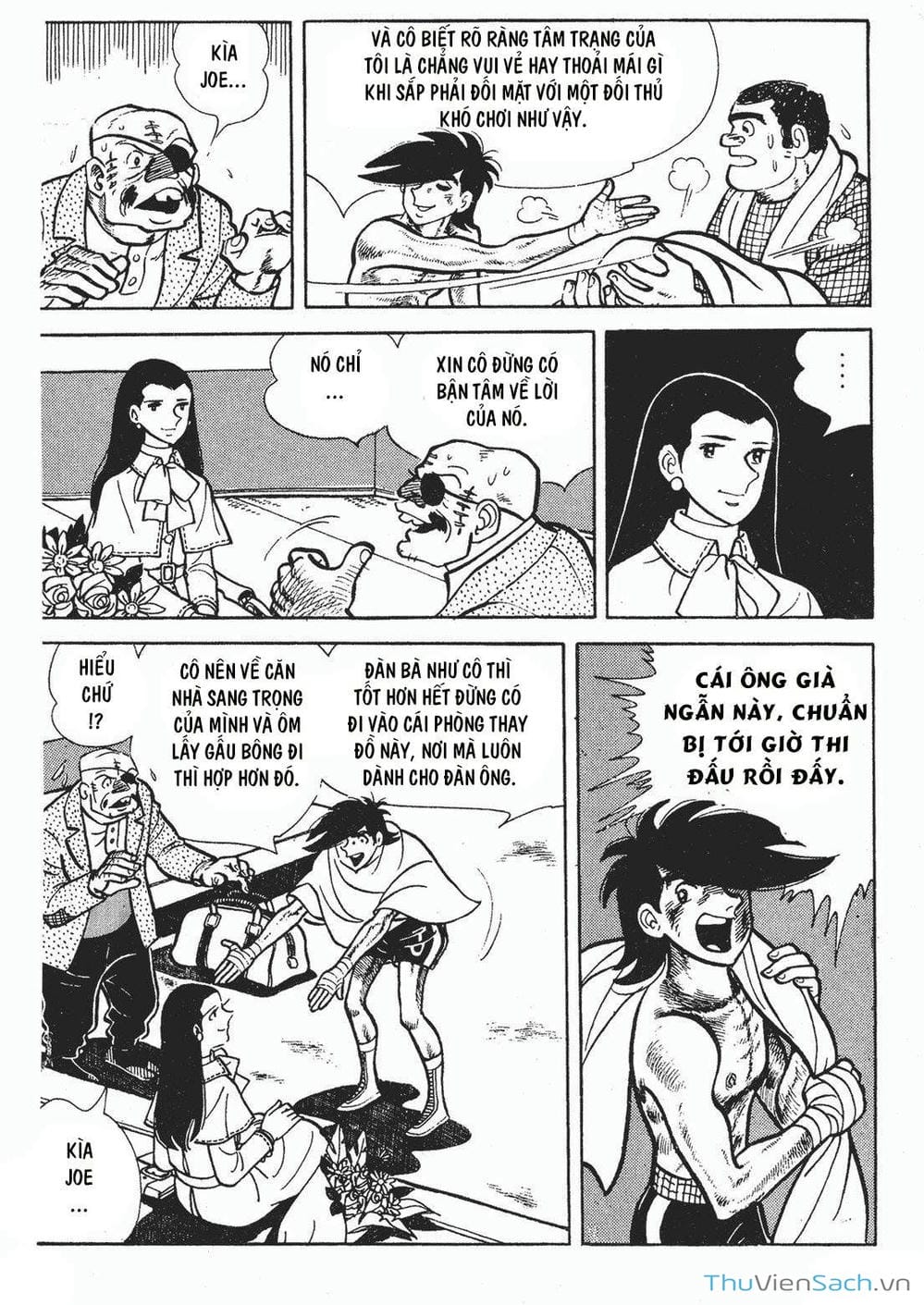 Truyện Tranh Thiết Quyền Lãng Tử - Ashita No Joe trang 5