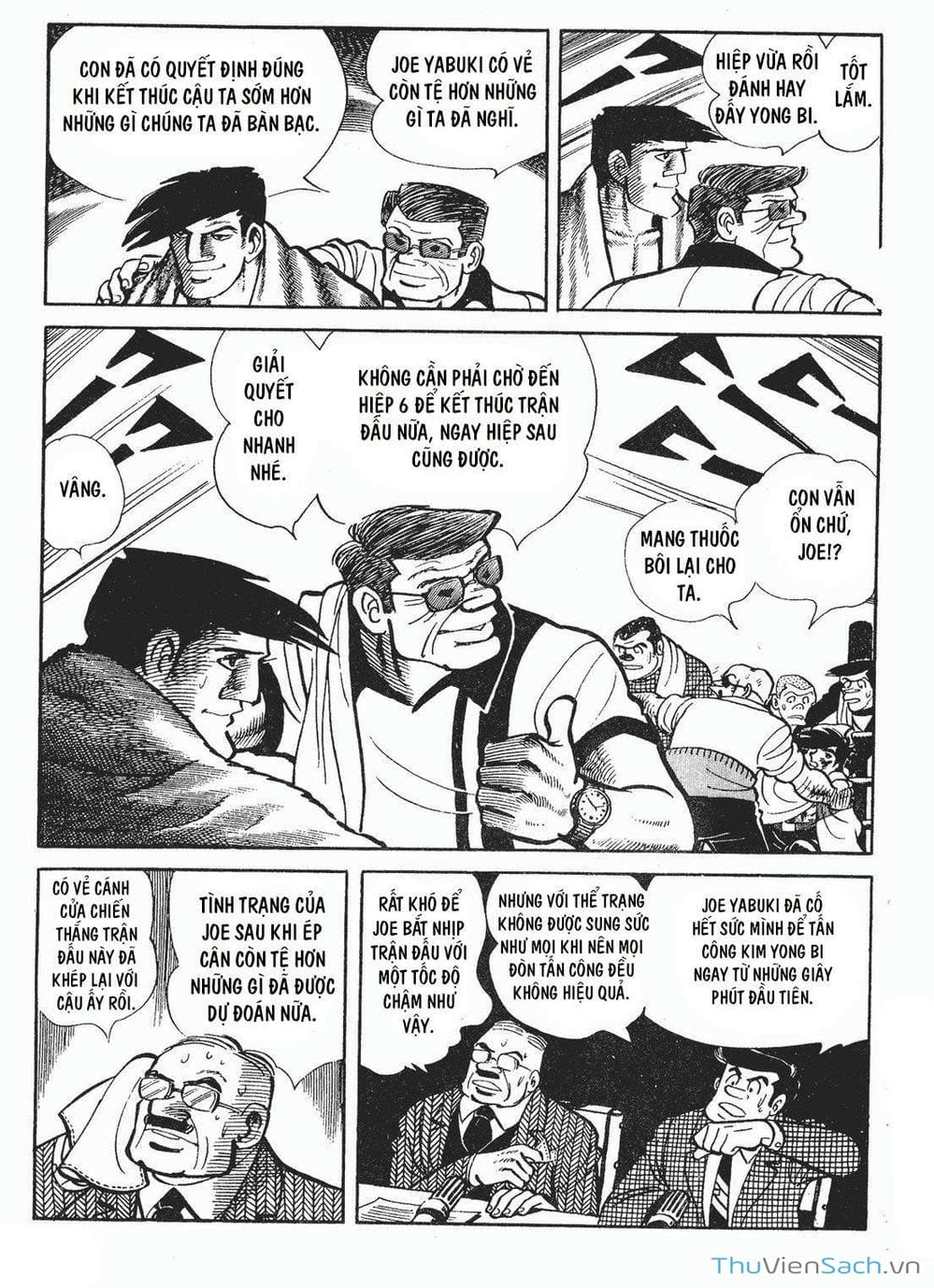 Truyện Tranh Thiết Quyền Lãng Tử - Ashita No Joe trang 5