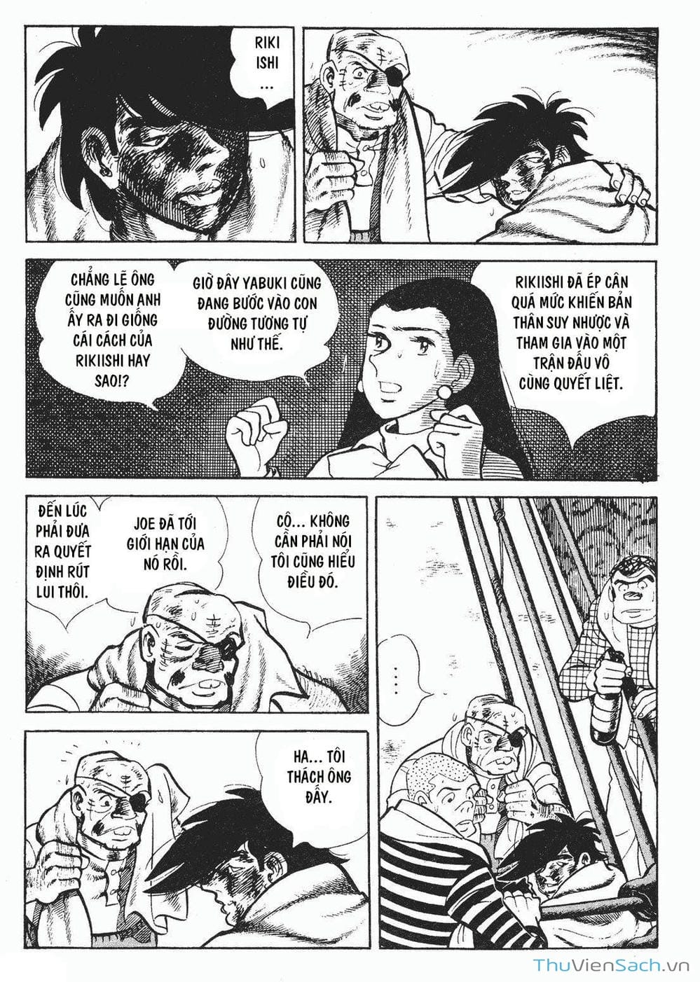 Truyện Tranh Thiết Quyền Lãng Tử - Ashita No Joe trang 5