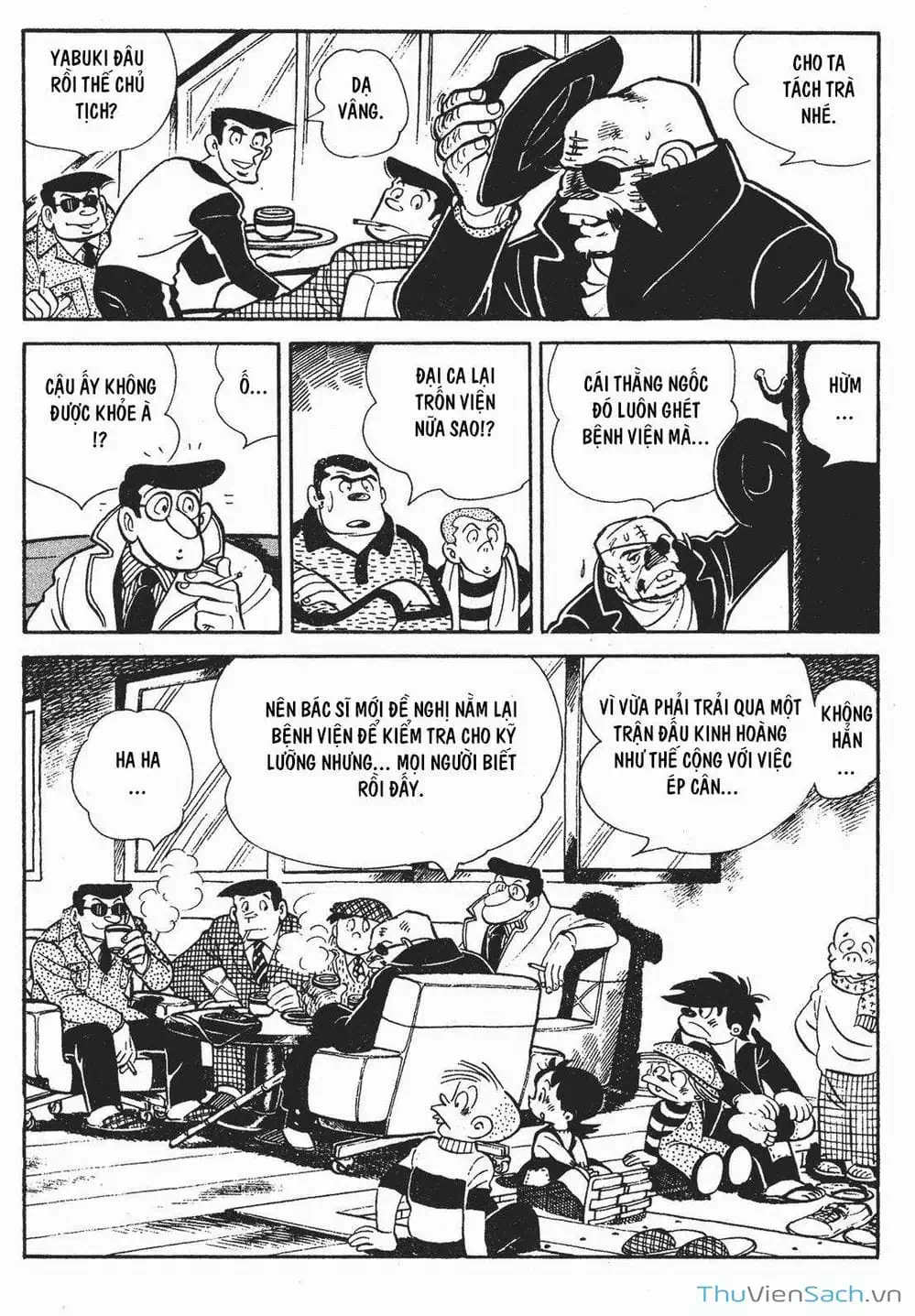 Truyện Tranh Thiết Quyền Lãng Tử - Ashita No Joe trang 5