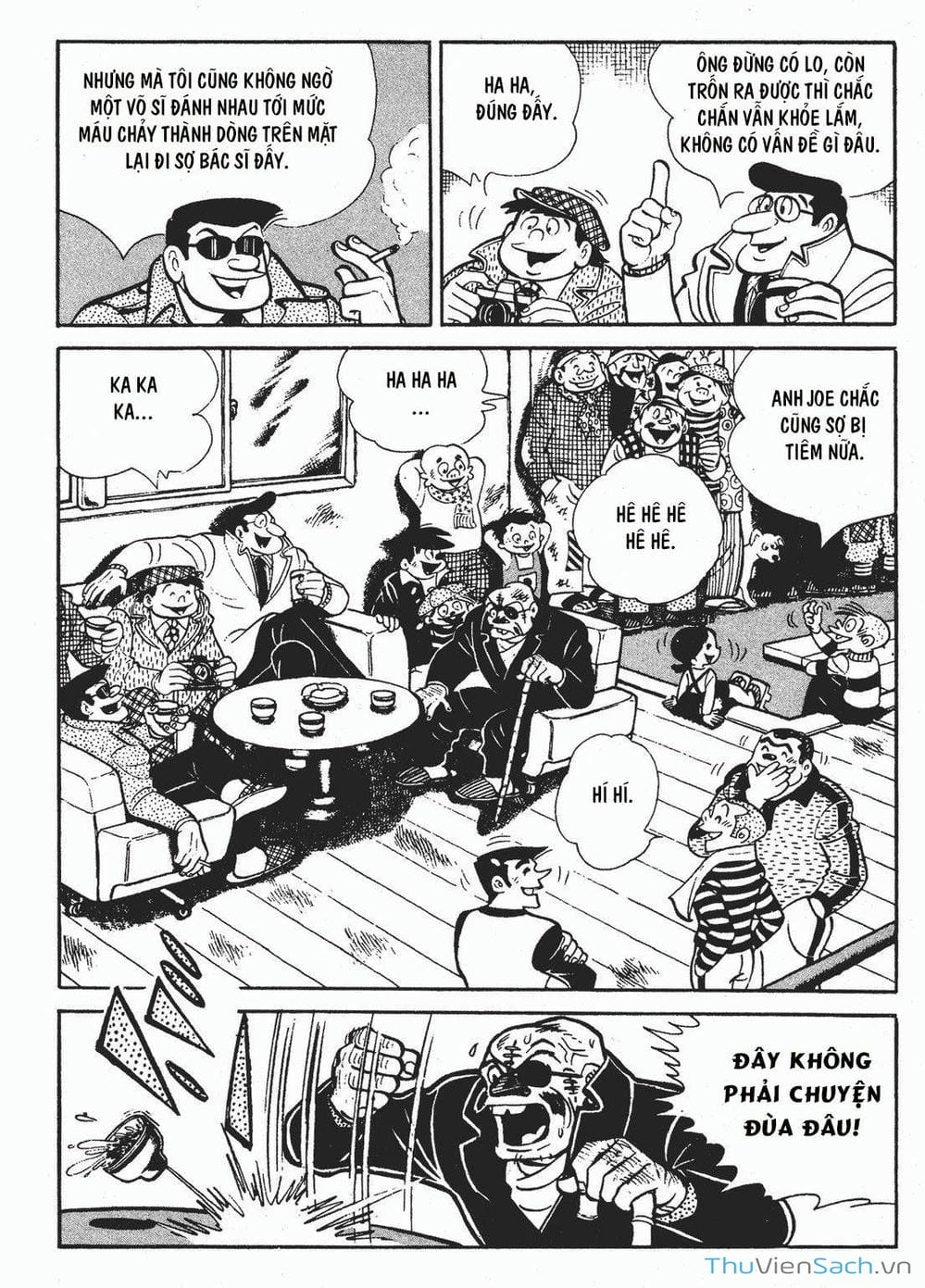 Truyện Tranh Thiết Quyền Lãng Tử - Ashita No Joe trang 5