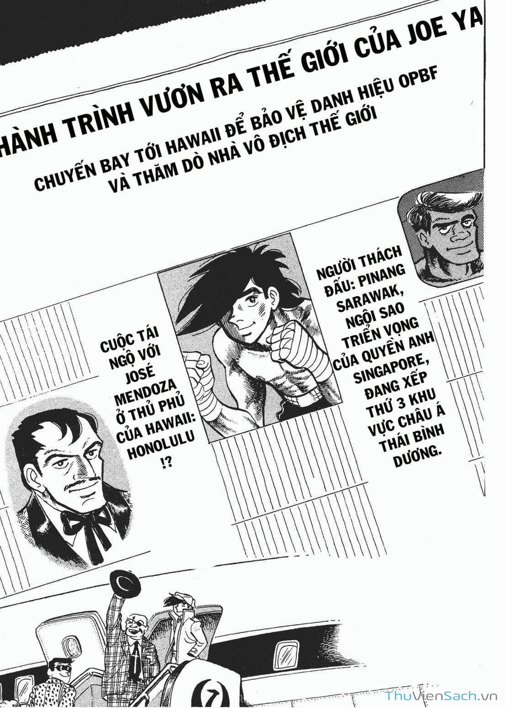 Truyện Tranh Thiết Quyền Lãng Tử - Ashita No Joe trang 5