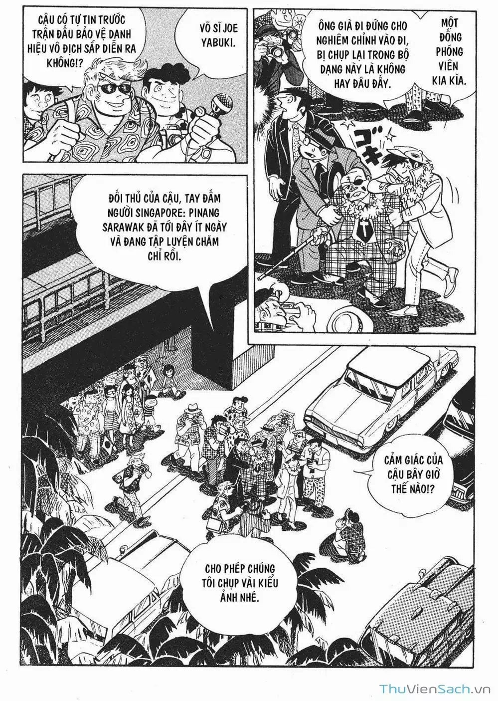 Truyện Tranh Thiết Quyền Lãng Tử - Ashita No Joe trang 5