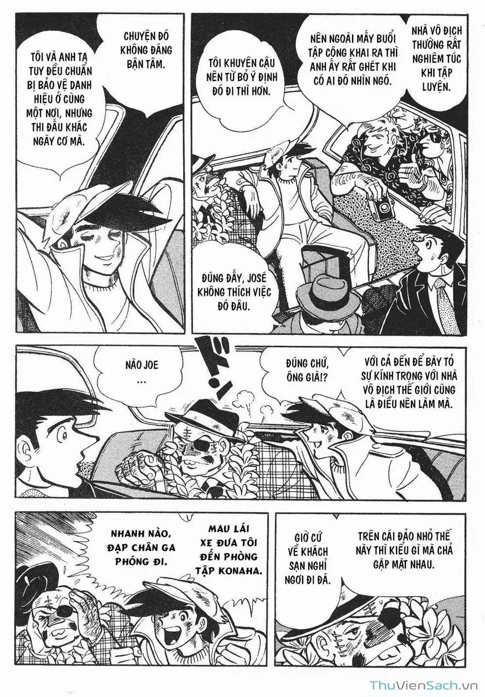 Truyện Tranh Thiết Quyền Lãng Tử - Ashita No Joe trang 5