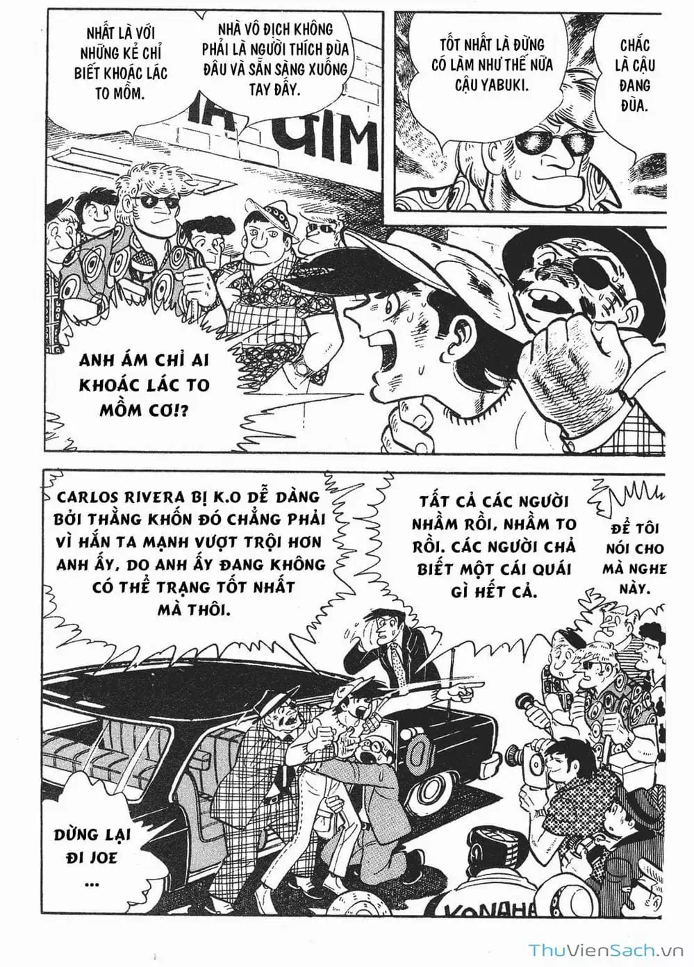 Truyện Tranh Thiết Quyền Lãng Tử - Ashita No Joe trang 5