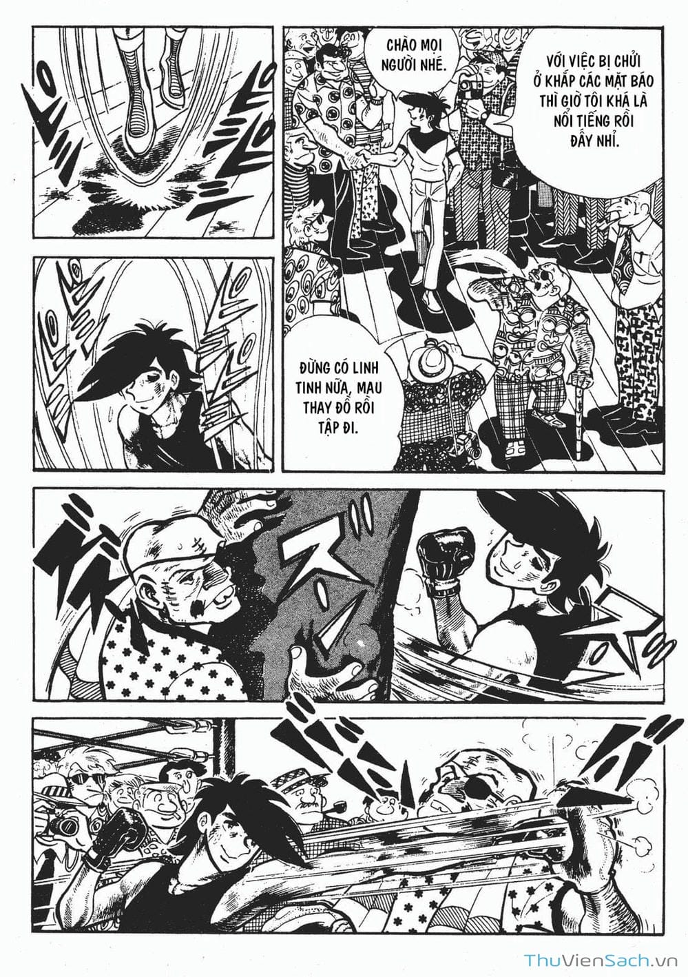 Truyện Tranh Thiết Quyền Lãng Tử - Ashita No Joe trang 5