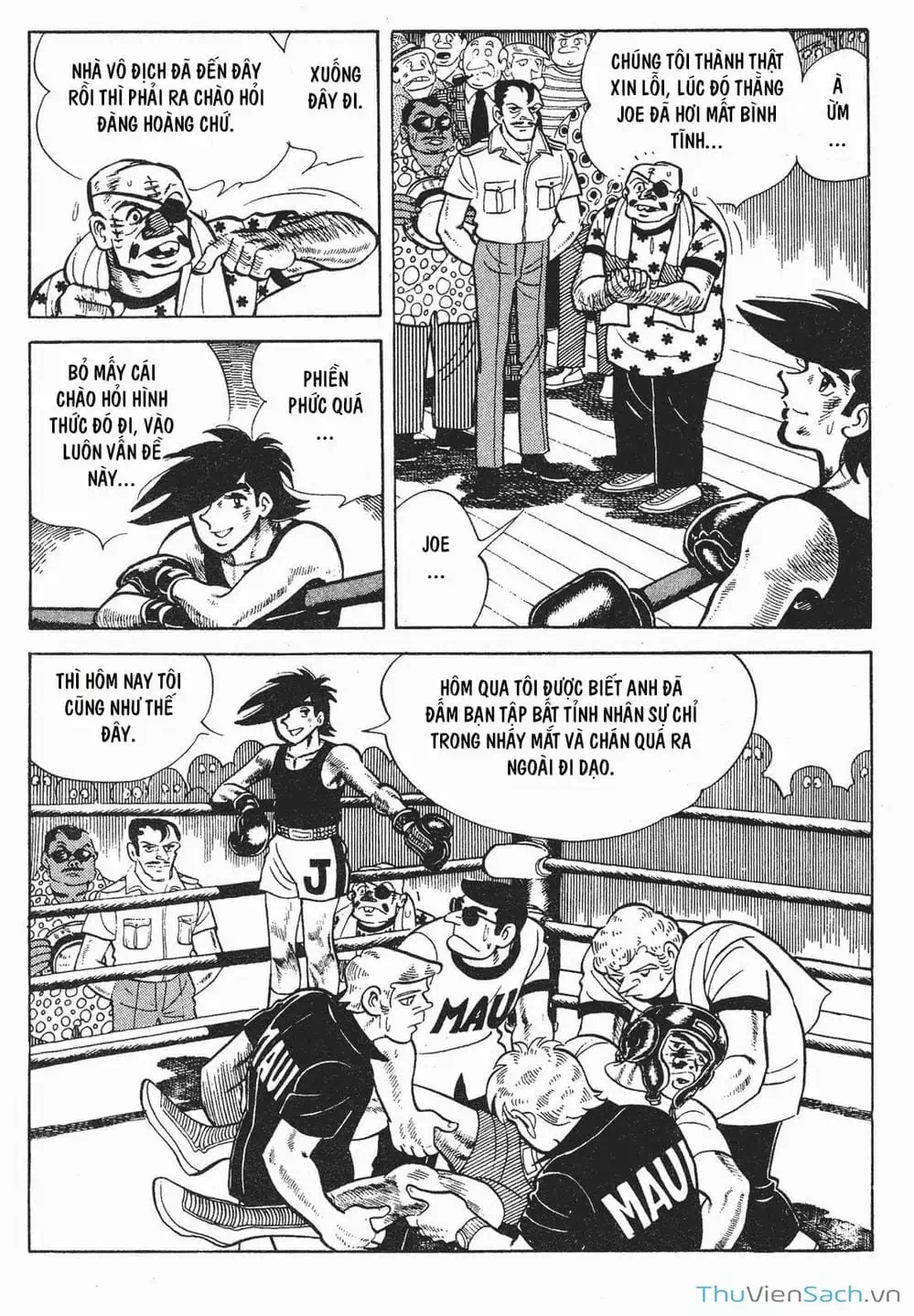 Truyện Tranh Thiết Quyền Lãng Tử - Ashita No Joe trang 5