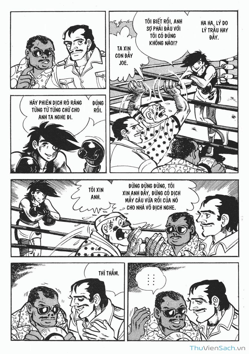 Truyện Tranh Thiết Quyền Lãng Tử - Ashita No Joe trang 5