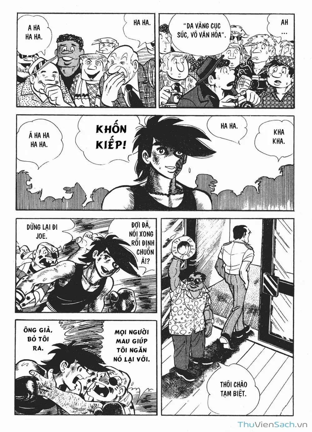 Truyện Tranh Thiết Quyền Lãng Tử - Ashita No Joe trang 5