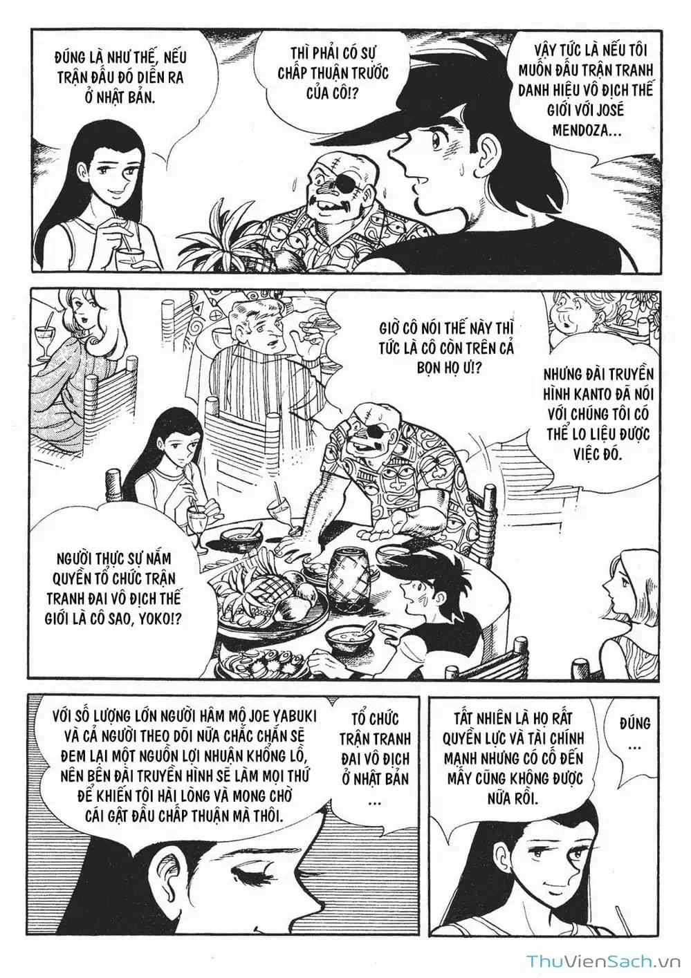 Truyện Tranh Thiết Quyền Lãng Tử - Ashita No Joe trang 5