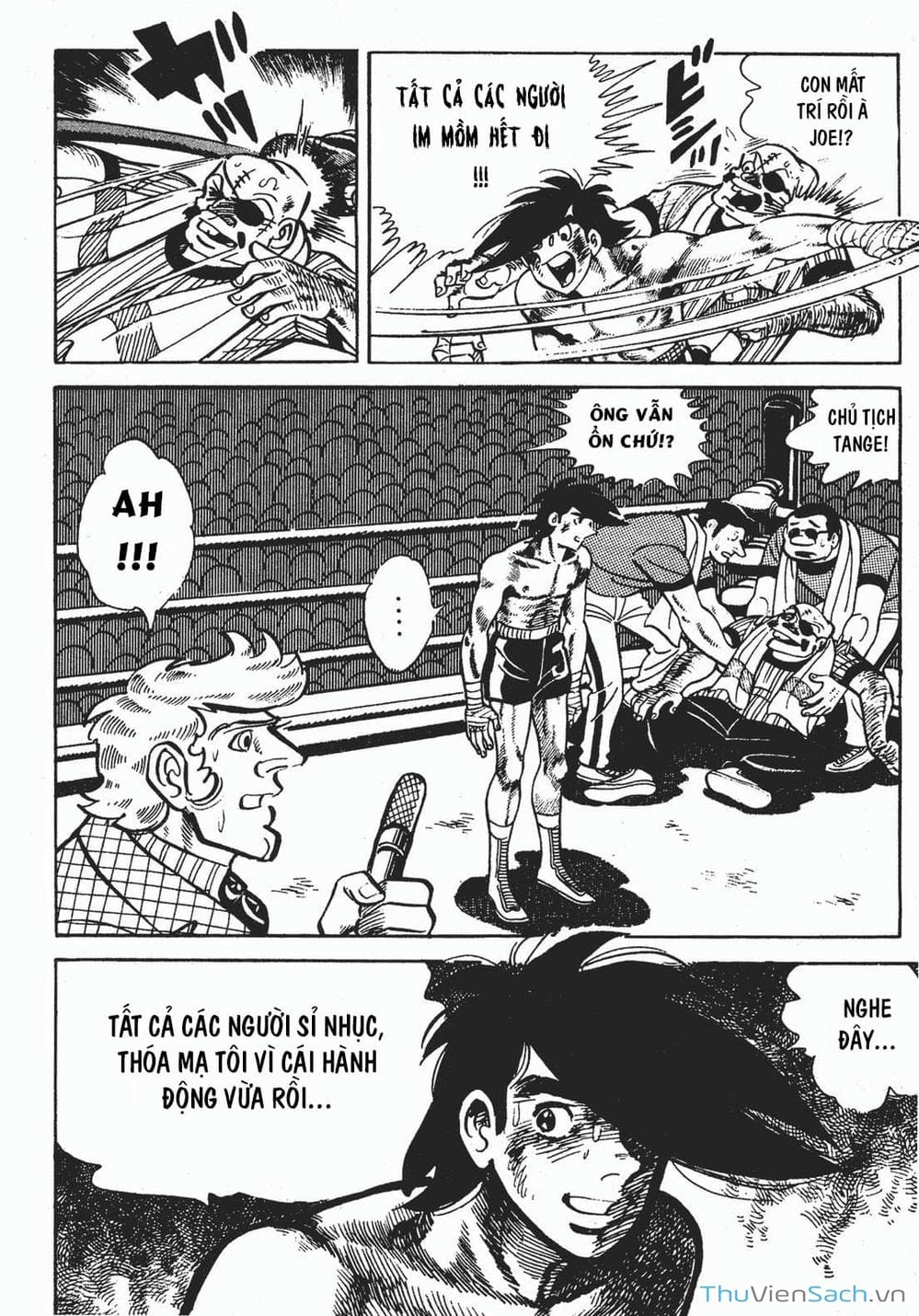 Truyện Tranh Thiết Quyền Lãng Tử - Ashita No Joe trang 5